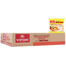 Thùng 30 gói Hủ tiếu Nam Vang Vifon gói 65g