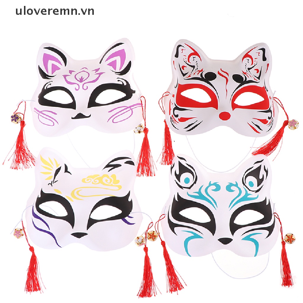 1 Mặt Nạ Nửa Mặt Hóa Trang Nhân Vật Anime Fox Mask