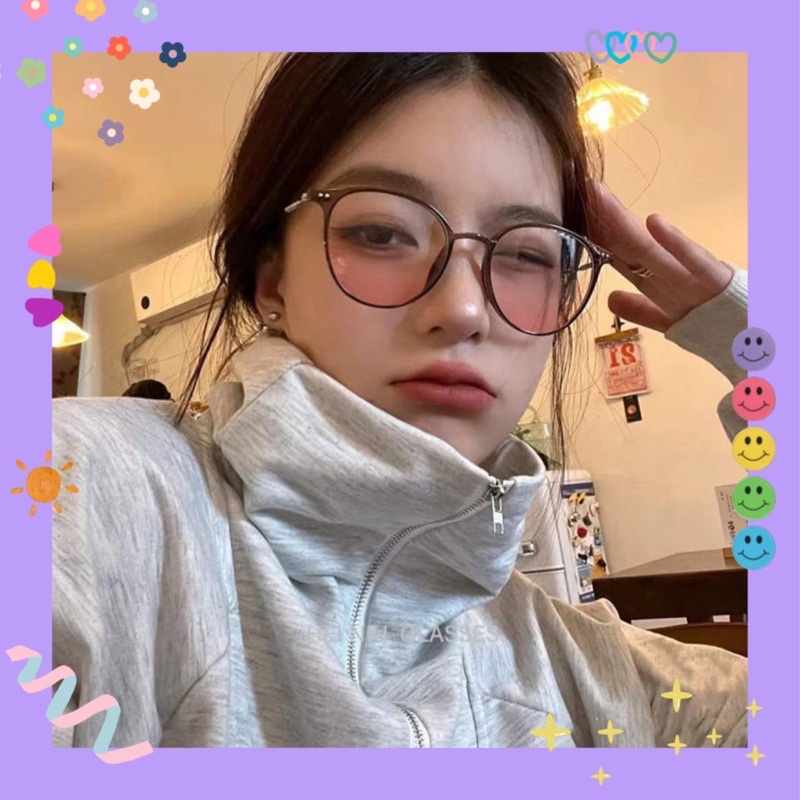 Kính mát 🕶 ombre hiệu ứng má ửng hồng siêu cute 🌷