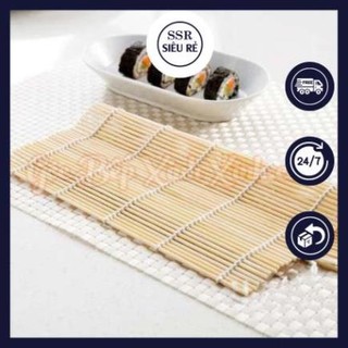 Dụng cụ cuộn sushi bằng gỗ, Mành tre cuộn sushi SSR Gia Dụng SSR