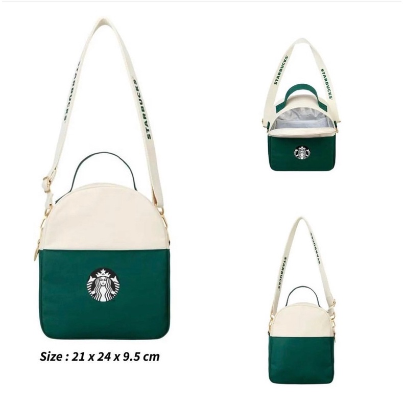 Balo Starbucks To Go Green Cooling Bag