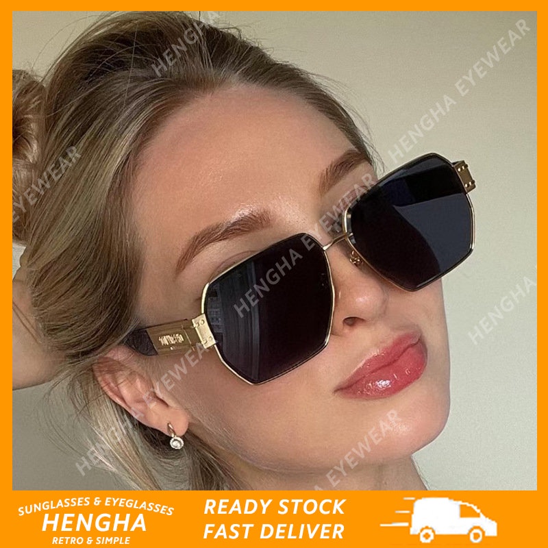 Kính Mát Gọng Vuông Chống Ánh Sáng Xanh Thời Trang Phương Tây