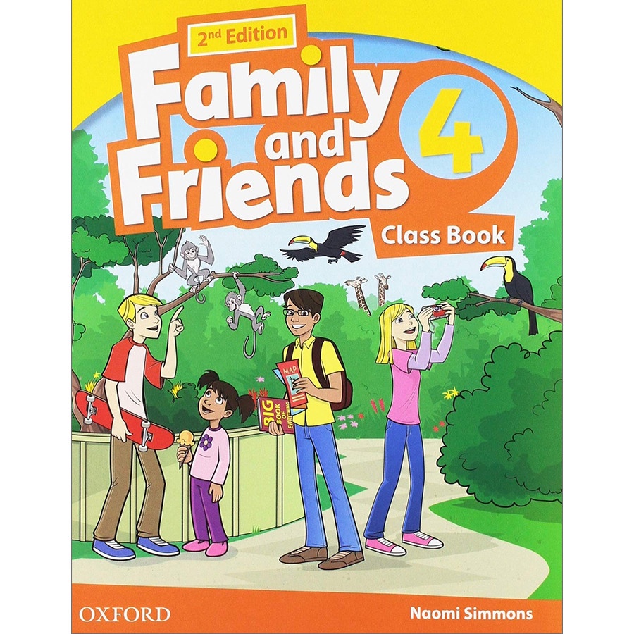 Sách - (Trọn Bộ 2 cuốn) Tiếng Anh- Family And Friends 4- 2nd Edition (WB + SB)