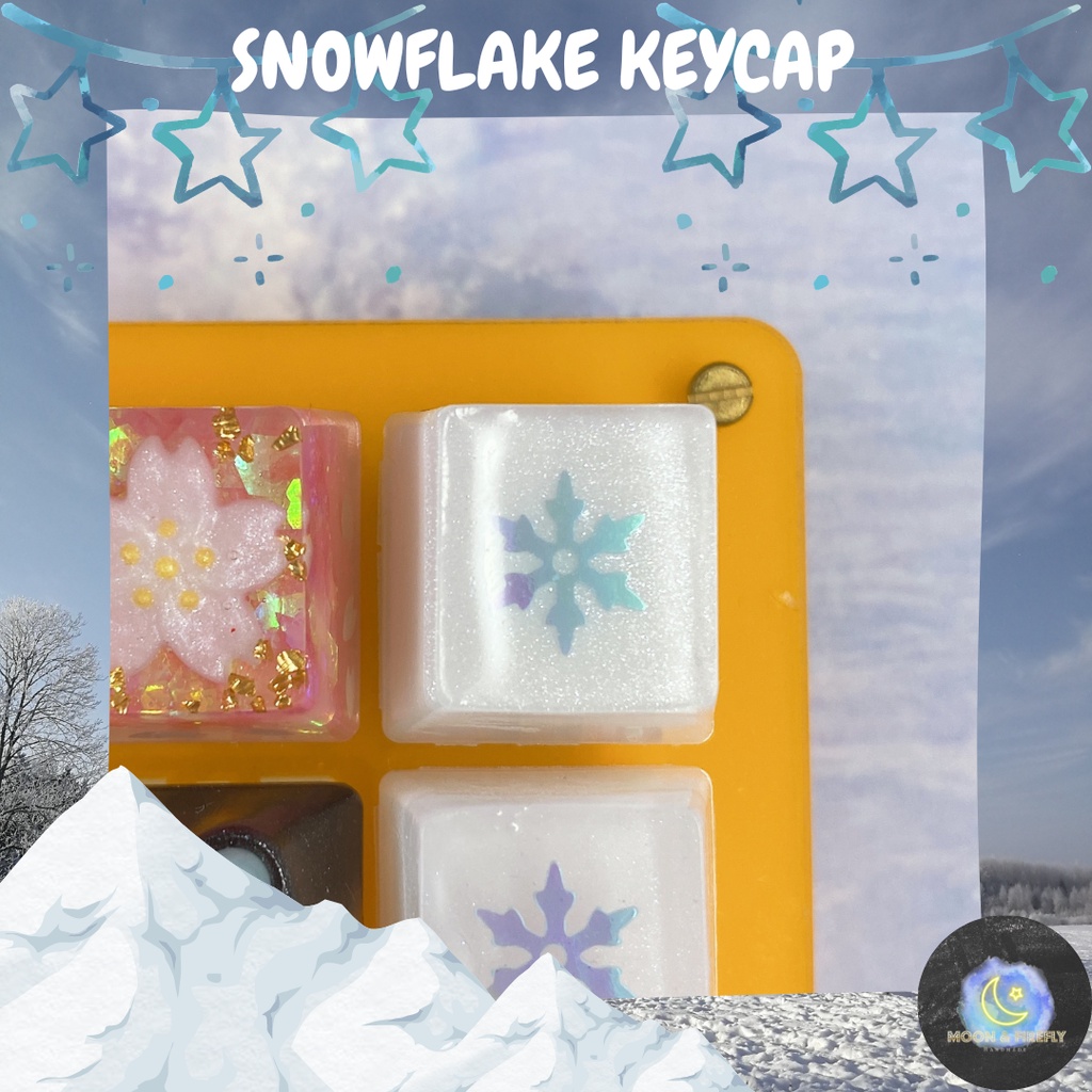 ❄️ Keycap lẻ R4 OEM bông tuyết❄️