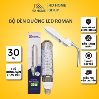 Bộ bóng đèn đường ELB7029 30W- LED ROMAN Siêu sáng