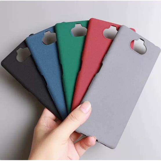 Ốp Điện Thoại TPU Dẻo Màu Trơn Chống Bám Vân Tay Thiết Kế Đơn Giản Thời Trang Cho Sony Xperia 1 2 5 8 10 10 + XZ4 XZ5