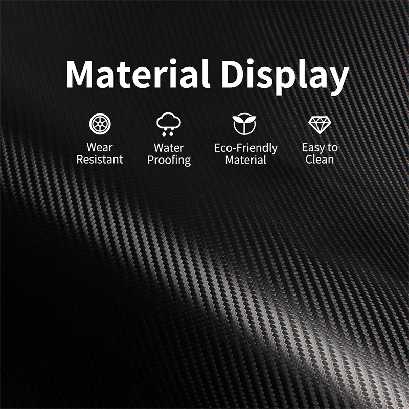 Sticker Sợi Carbon 3D Dán Bảo Vệ Cốp Sau Xe Hơi Nissan Juke Tiida Teana GTR 350Z 370Z 240SX