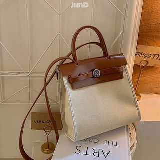 Túi xách thời trang nữ dáng cặp vintage - JIHIN