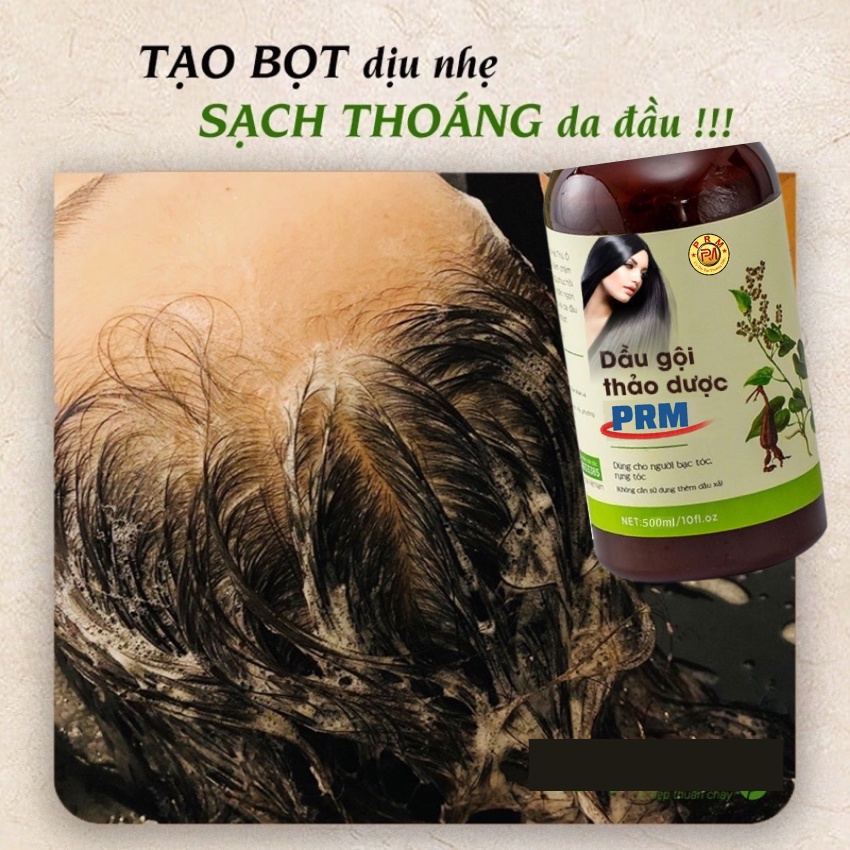 Dầu gội thảo dược bồ kết, thành phần thảo mộc tự nhiên không hóa chất giúp chống rụng tóc, giảm gàu & kích thích mọc tóc