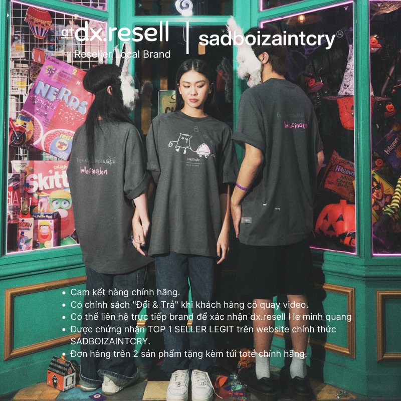 Áo Thun   sadghost tee