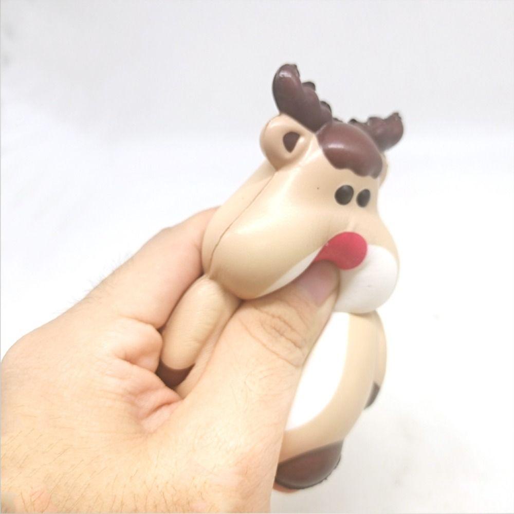 Đồ Chơi Xốp Squishy Giảm Stress Hình Ông Già Noel Dễ Thương Cho Bé