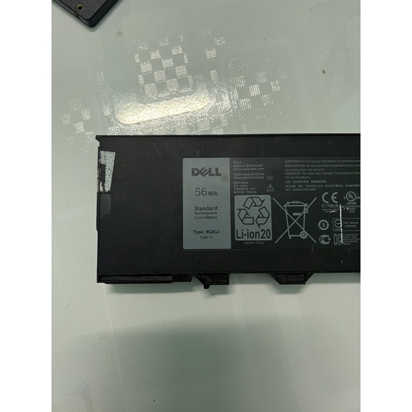 pin laptop dell rugged 12 7204 thế hệ 1 chưa test không bảo hành