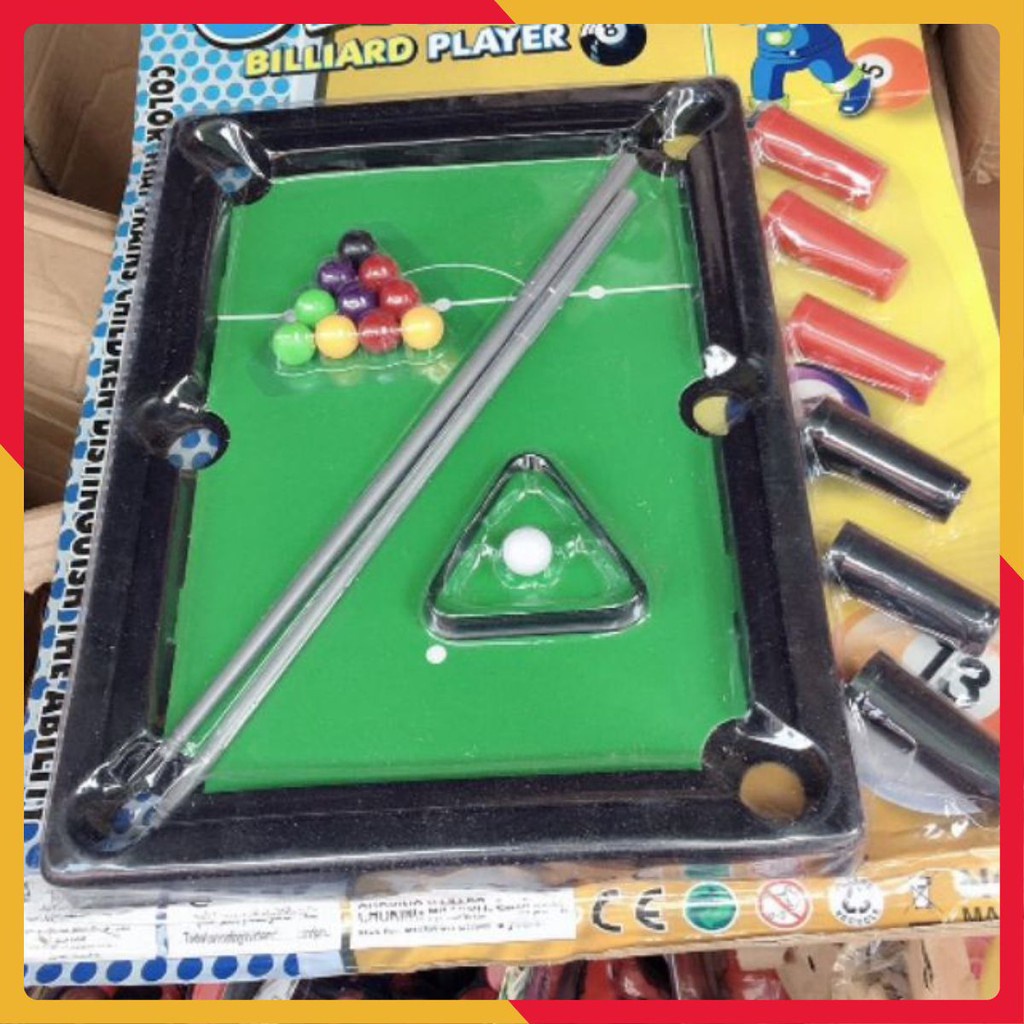 Bộ đồ chơi bàn Bi-a cho bé yêu phát triển trí tuệ vượt trội -halan123098