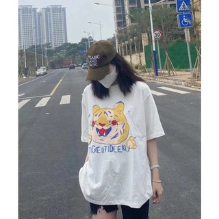 NRVP Áo Thun Unisex Tay Ngắn Dáng Rộng Phong Cách Hàn Quốc Thời Trang Mùa Hè 2023 Mới