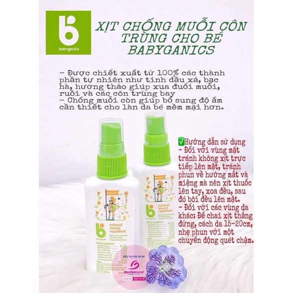 Bộ sản phẩm BabyGanics Sữa tắm gội cho bé - BAABEELAND