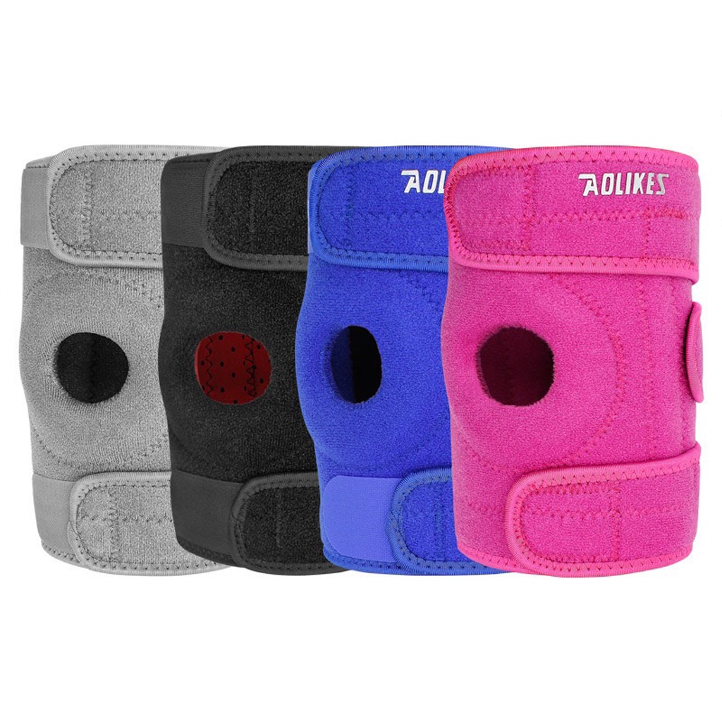 Đai bó gối cầu lông Silicon, băng bảo vệ khớp gối hiệu quả khi chơi thể thao