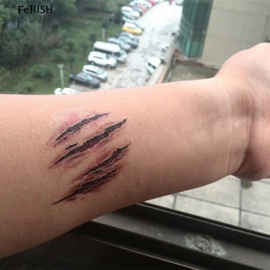 Hình Xăm Dán Tạm Thời Chống Thấm Nước Họa Tiết Halloween 439br