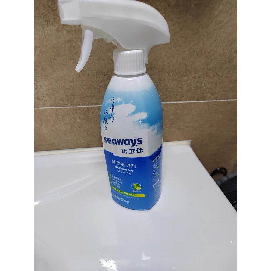 Tẩy cặn Canxi thiết bị nhà tắm Seaways chính hãng