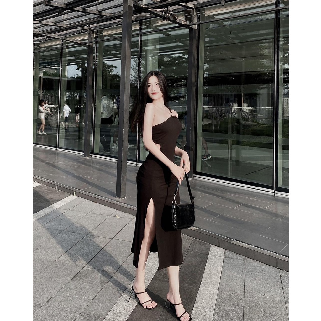 Midi Cổ Yếm Khoen To Yoona FC 3336