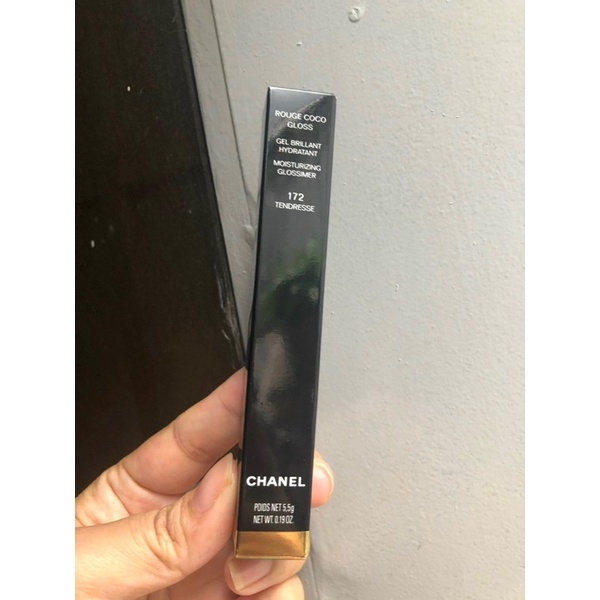 Son dưỡng có màu Cha.nel rouge coco gloss 172 tendresse 5.5g.hàng mua tại Pháp