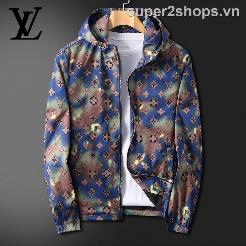 L ~ V Áo Khoác bomber Có Mũ Trùm Đầu In Hình Bulouson S-XXXL TY069 Cho Nam