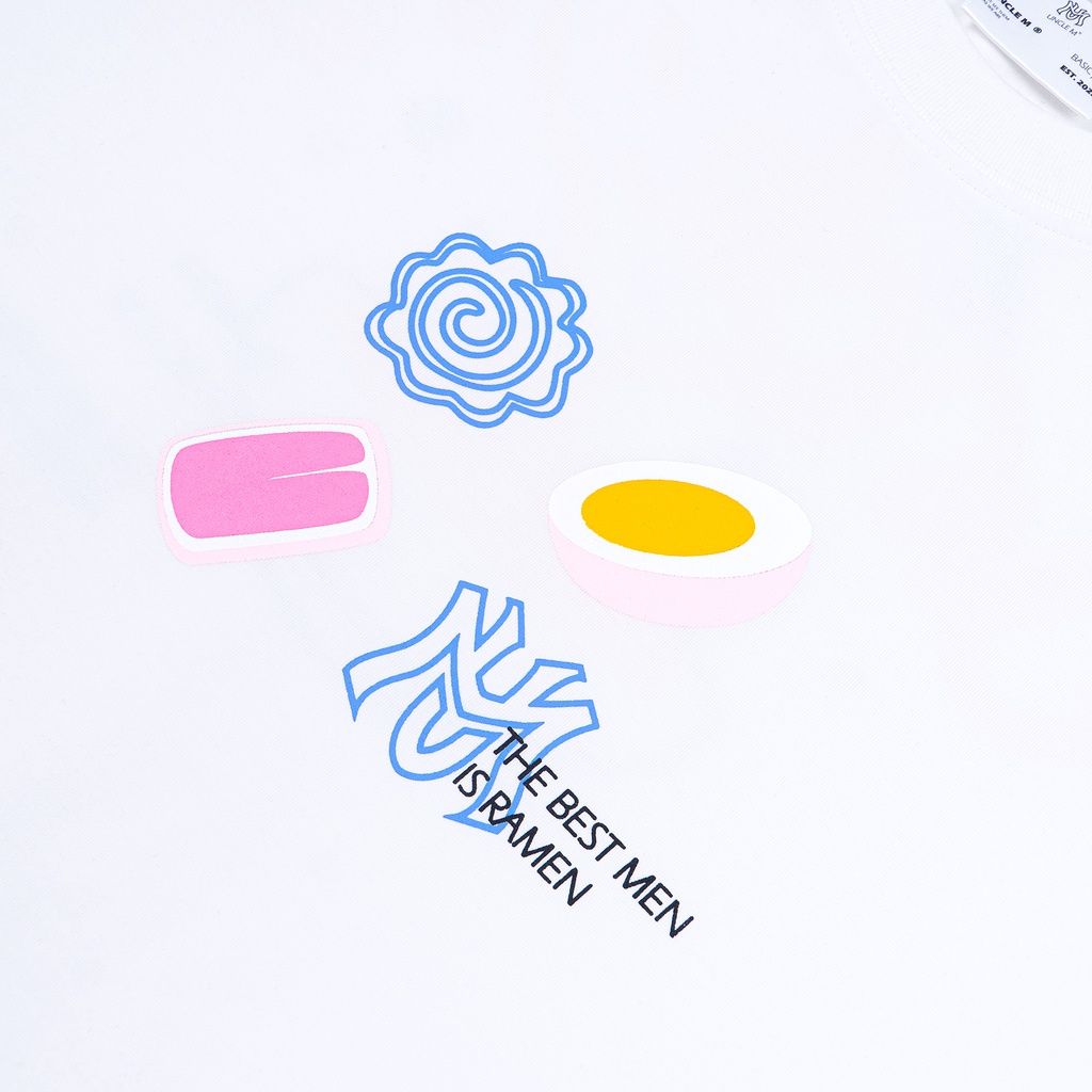 Áo Thun UNCLE M® | RAMEN TEE/ WHITE