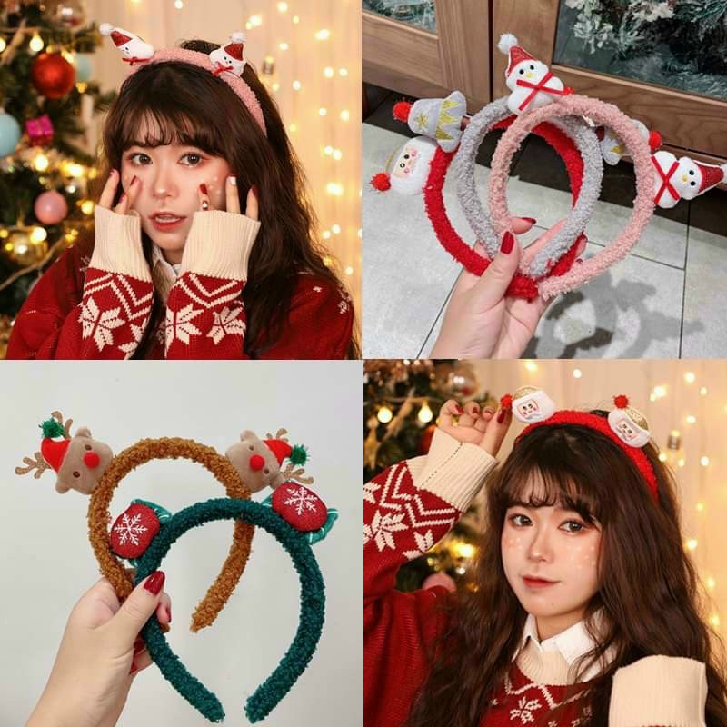 Bờm Noel mẫu mới kết thú lông 2021 xịn đẹp