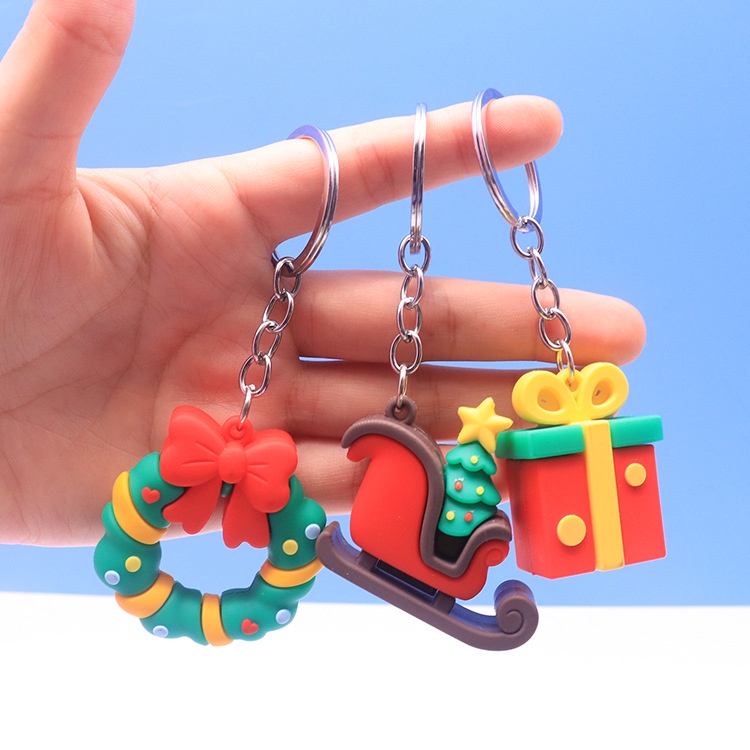 Móc Khóa Trang Trí Điện Thoại Phong Cách Giáng Sinh