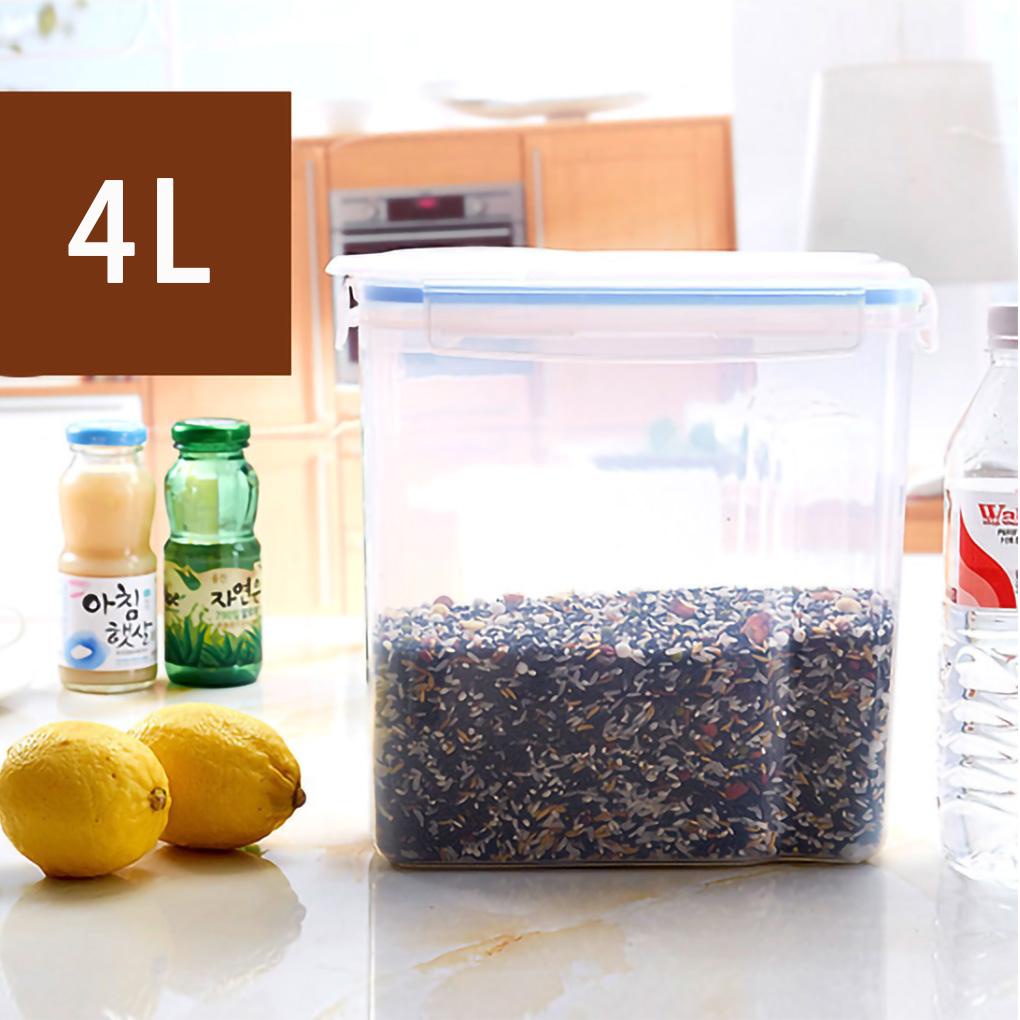 Hộp Nhựa Đựng Ngũ Cốc Khô Dung Tích 4L