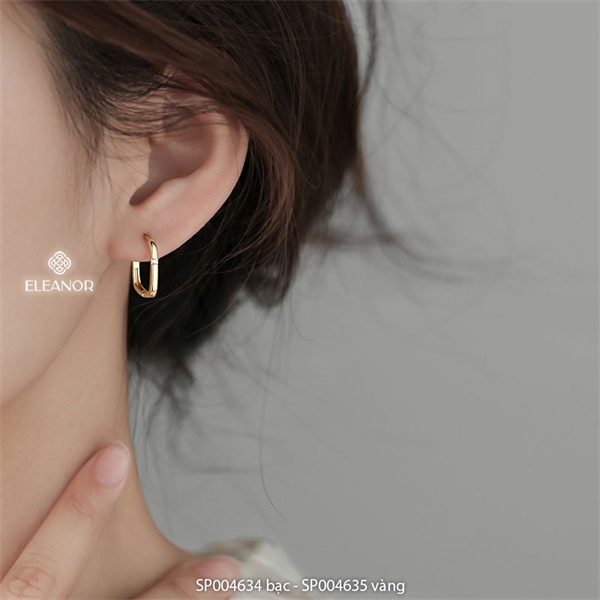 Bông tai nữ Eleanor Accessories phụ kiện trang sức basic Hàn Quốc dễ thương