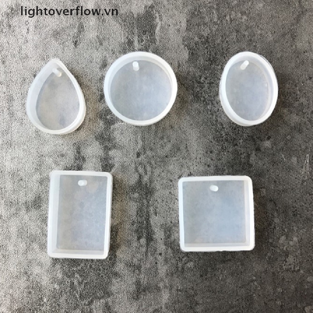 [Lightover Flow] Khuôn Silicon UV Dạng Giọt Nước Kim Cương Pha Lê Giọt Nước AB Sáng Tạo Mẫu Mới [VN]