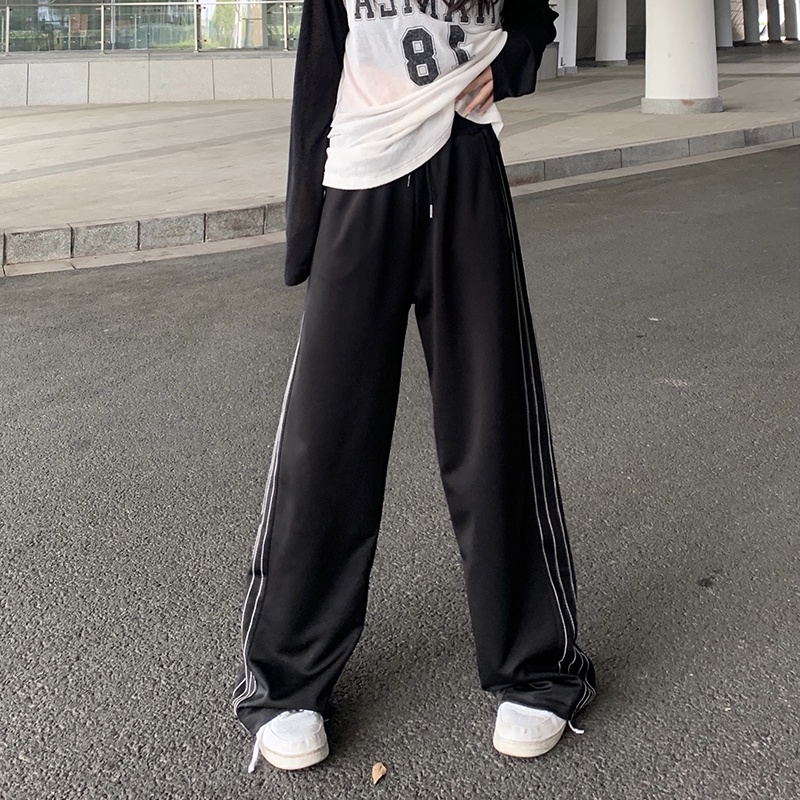 Quần ống rộng SUXI phong cách cổ điển thanh lịch dành cho nữ