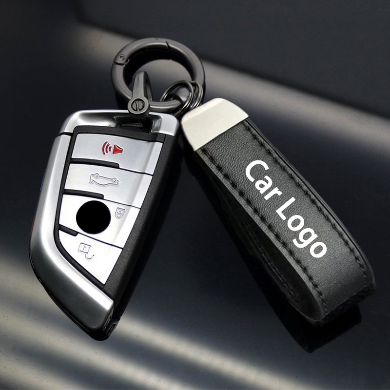 Móc Chìa Khóa Bằng Da Thật Cho KIAMorning Forte Spectra Sportage Rio Picanto Sorento K5 K3 Cerato Rondo Grand Carnival Seltos