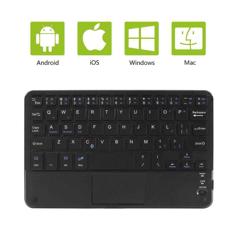 Bàn Phím Bluetooth Không Dây Mini Cảm Ứng Chuột Máy Tính Siêu Mỏng Cho Windows Phone Tablet Laptop Notebook | BigBuy360 - bigbuy360.vn