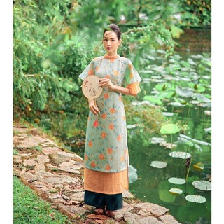 Olv - áo dài cát anh