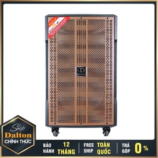 Loa karaoke dalton ts-12g380n công suất 400w, bass 12 inches, tặng kèm 2 micro không dây sóng uhf