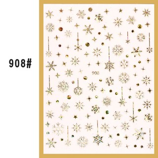 Sticker Hoa Tuyết Trang Trí Móng