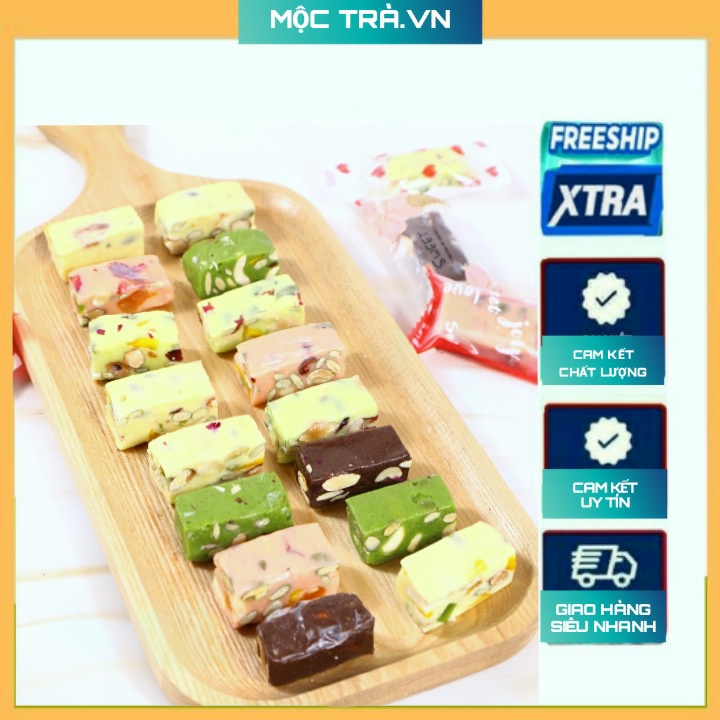 Kẹo marshmallow trắng, kẹo xốp, kẹo bông gòn dẻo