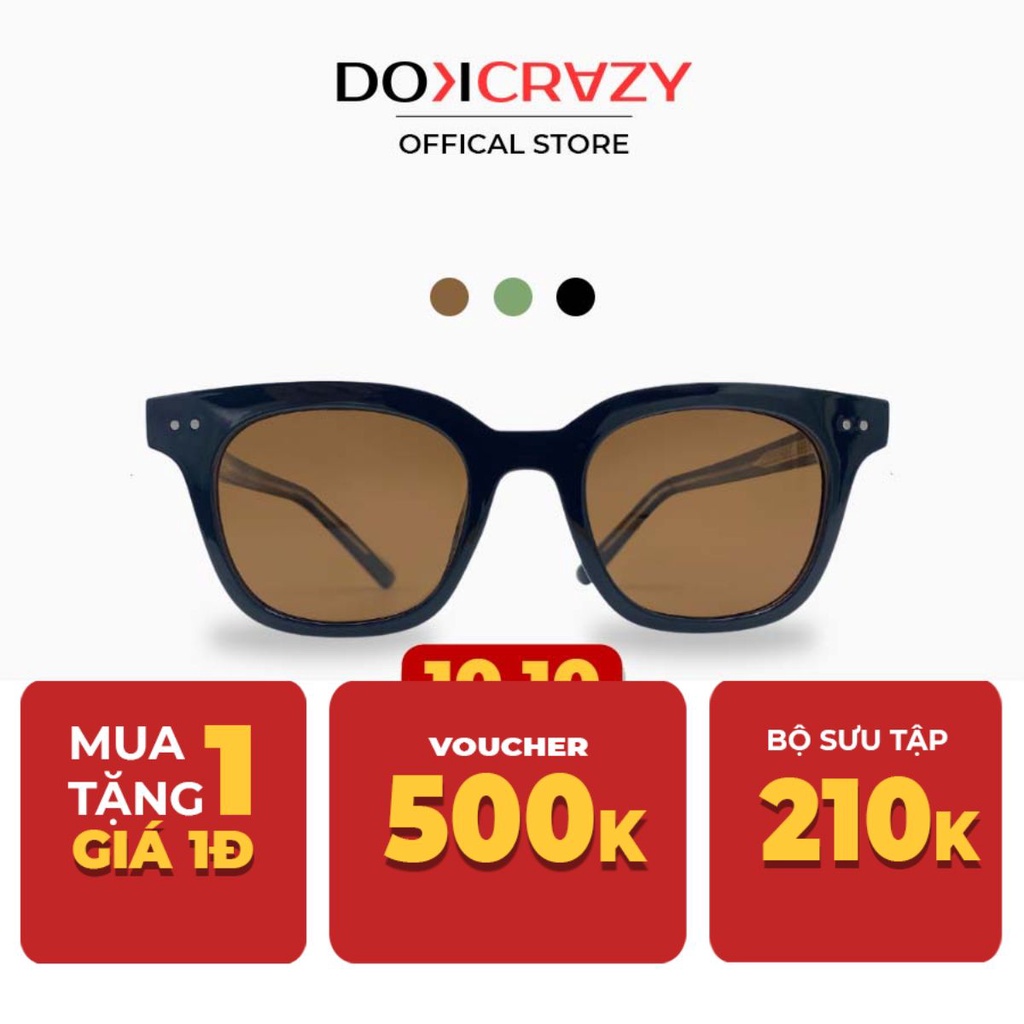 Kính mát thời trang DOKCRAZY MOTHY streetwear hot trend độc đáo chất liệu cao cấp