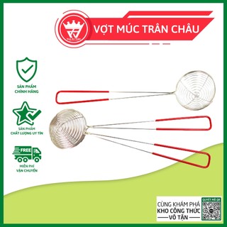 Vợt múc trân châu, topping, đồ chiên nấu chuyên dụng bằng thép không gỉ