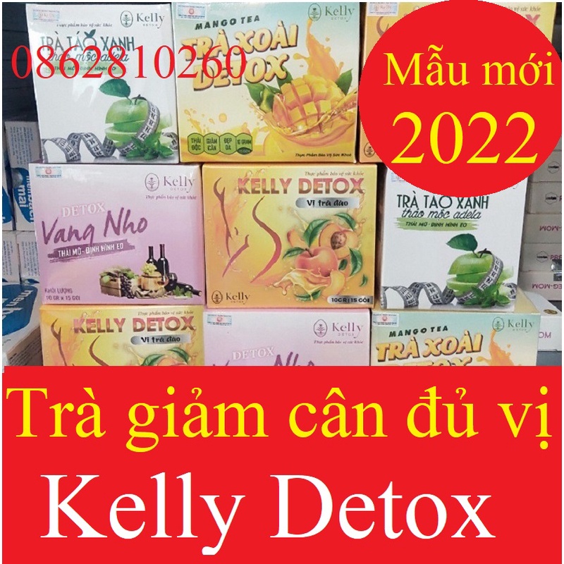 Trà giảm cân táo xanh ADELA THẢO MỘC