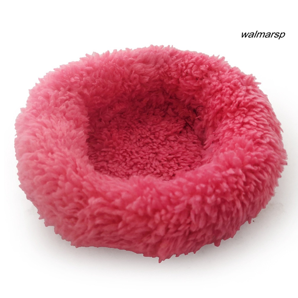 Thảm Nhung Hình Tròn Giữ Ấm Cho Chuột Hamster / Thỏ