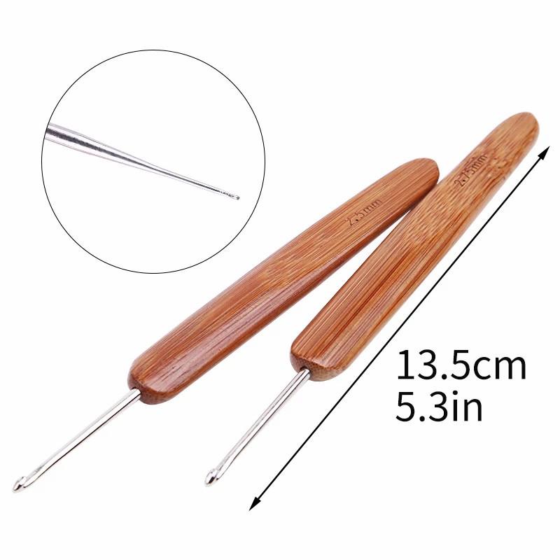 Kim Móc Len Cán Gỗ Thân Thiện Môi Trường - Size Lẻ 1.0mm đến 6.0mm