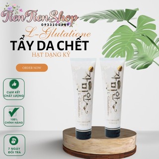 Tẩy tế bào chết hạt cát L-Glutathione whitening body exfoliating cream7