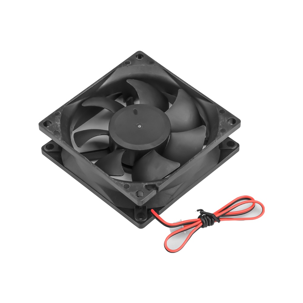 Quạt Làm Mát DC Hai Đường Kính 8cm Không Ồn