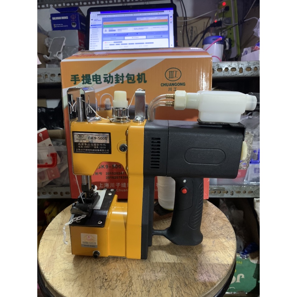 MÁY MAY BAO CẦM TAY GK9-500 MÁY KHÂU BAO TẢI Gk9-500 CÓ BÌNH DẦU VÀ KHÔNG BÌNH DẦU