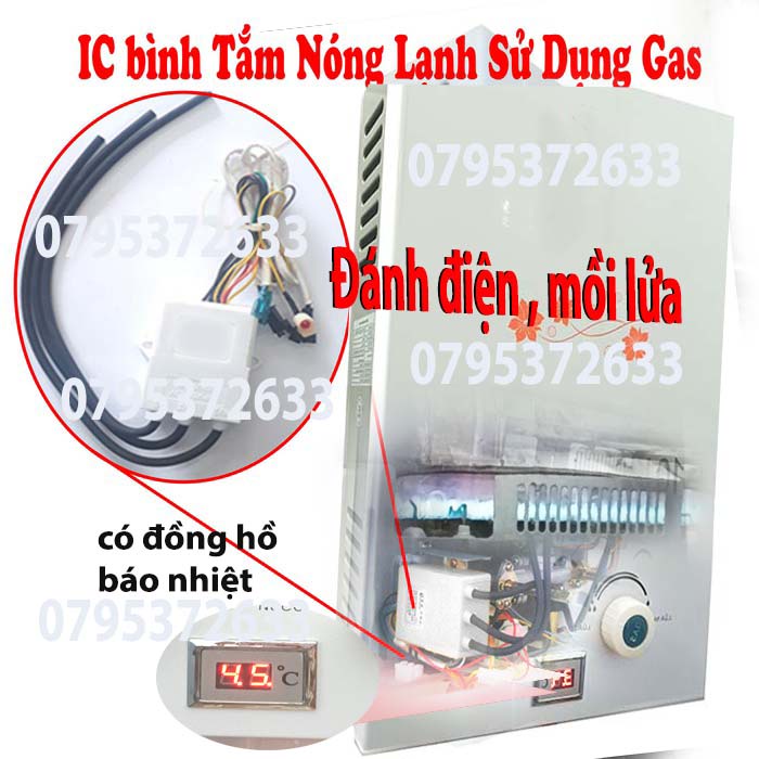 COMBO BỘ PHỤ KIỆN BÌNH NÓNG LẠNH BẰNG GAS