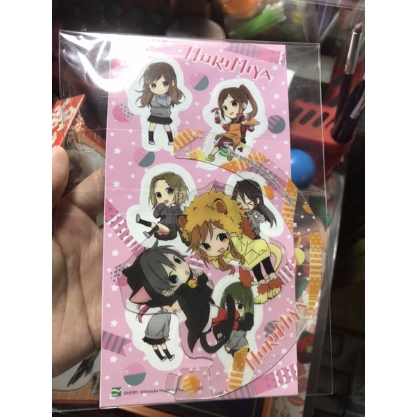Sticker_Standee bập bênh Horimiya 16 giới hạn - Limited