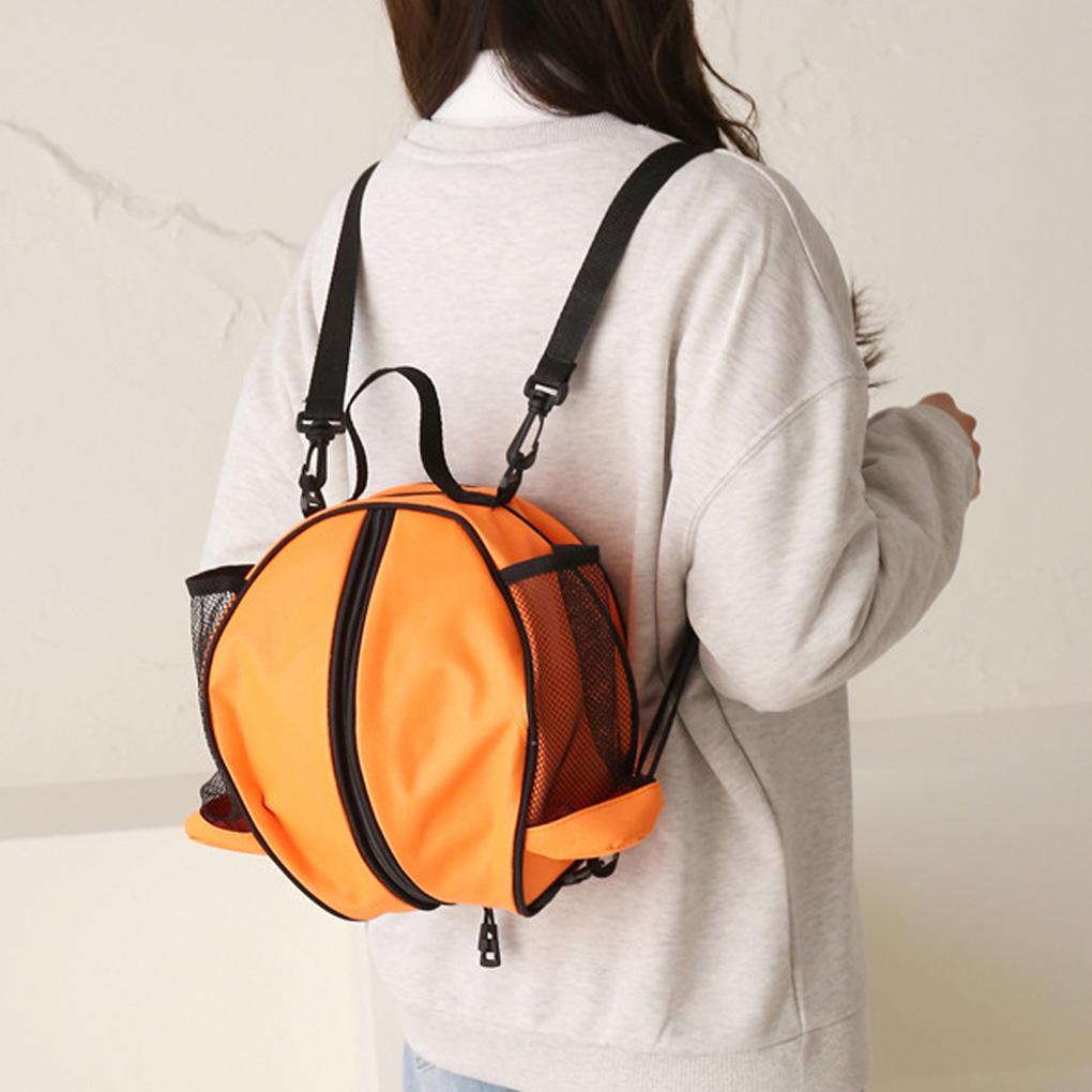 Ba Lô Đựng Bóng Rổ / Bóng Đá Di Động Bằng Vải Oxford Phối Lưới Có Thể Điều Chỉnh Và Giặt Rửa