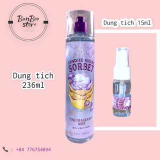 Set 30 chai chiết 15ml ( mùi tự chọn )